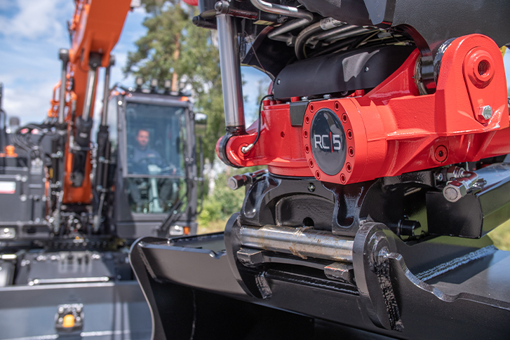 Rototilt Tiltrotator mit maximale Effizienz